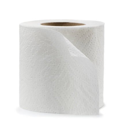 Single ply toilet tissue